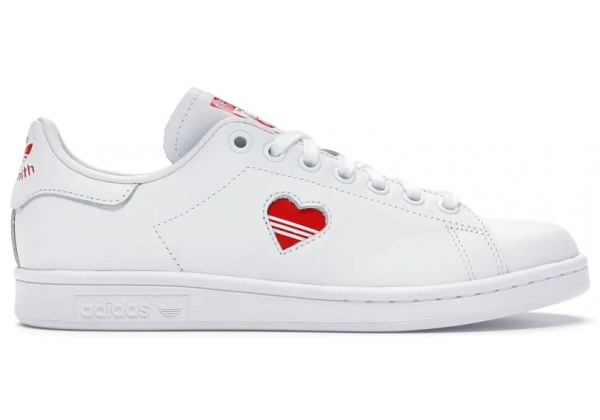 Кроссовки Adidas Stan Smith J Valentine's Day